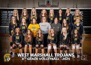 2025 8th GRADE VOLLEYBALL