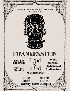 Frankenstein flyer